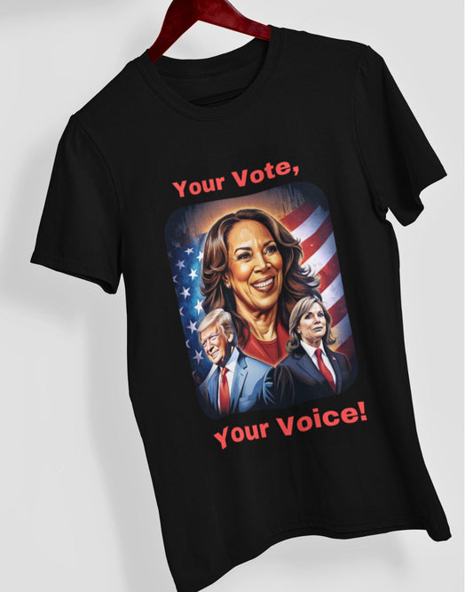 Kamala Harris vs. Donald Trump Election Showdown T-Shirt