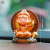 Shri Prasadam Meditating Bal Hanuman Idol - Perfect Car Dashboard Decor & Gift