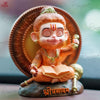 Shri Prasadam Meditating Bal Hanuman Idol - Perfect Car Dashboard Decor & Gift